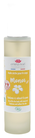 Huile sèche pour le corps senteur monoi bio - 100 mL