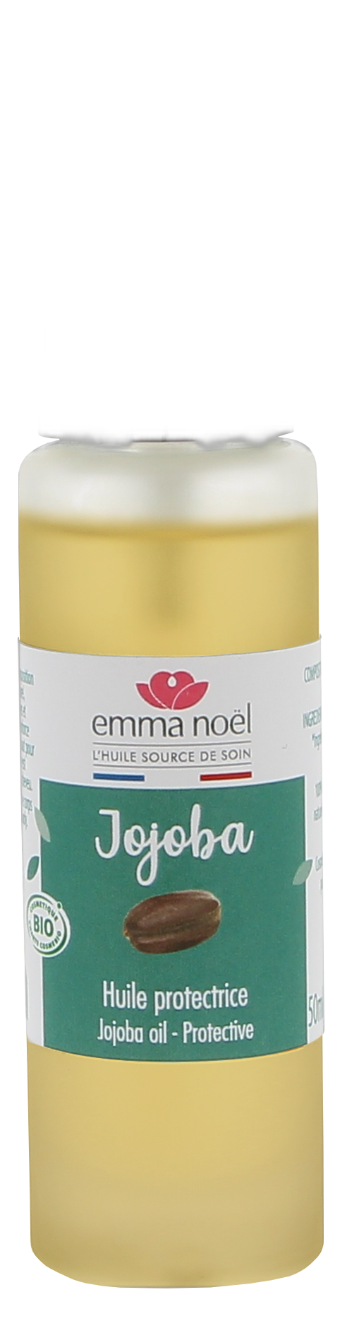 Huile vierge de jojoba bio - 50 mL