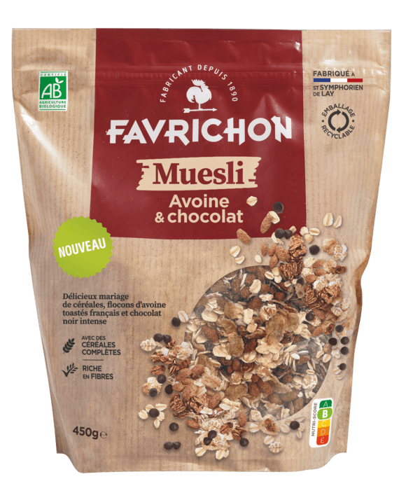 Muesli avoine chocolat - 450g