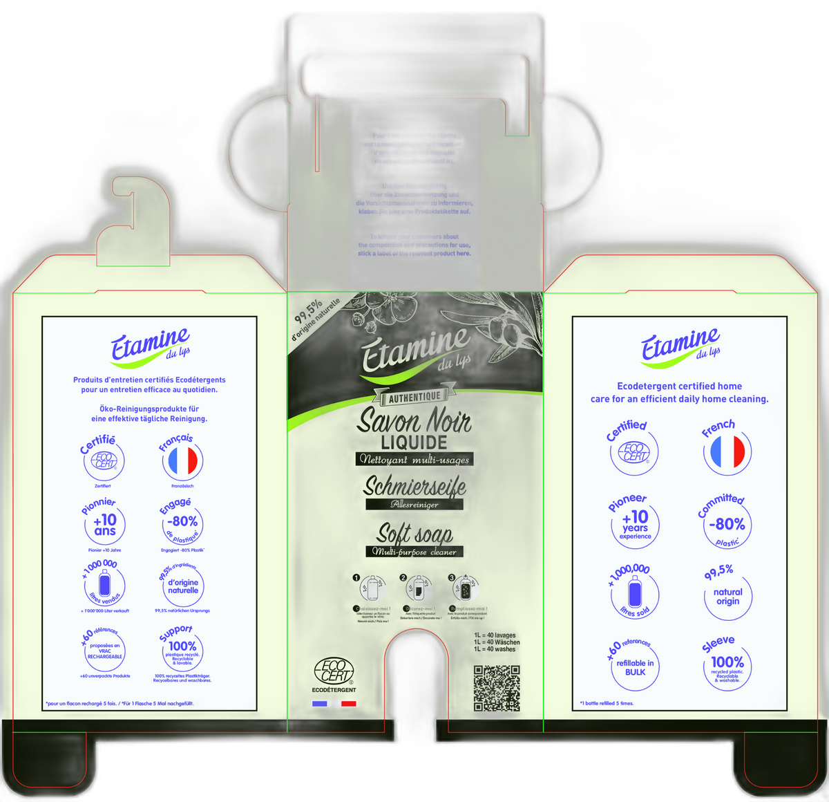 Casquette pour le savon noir  10 kg