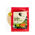 Feuilles de riz complet bio (diamètre 22cm) (origine Vietnam) - 150 g