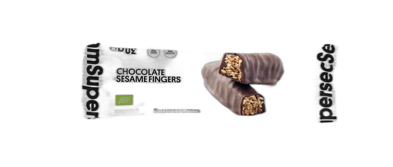 fingers chocolat sésame bio (prèt à vendre) - 30 g