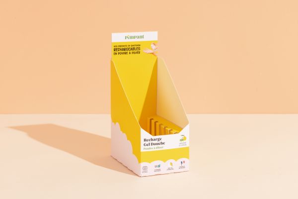 Gel douche verveine citronnée à diluer (display nu pour 6 sticks)