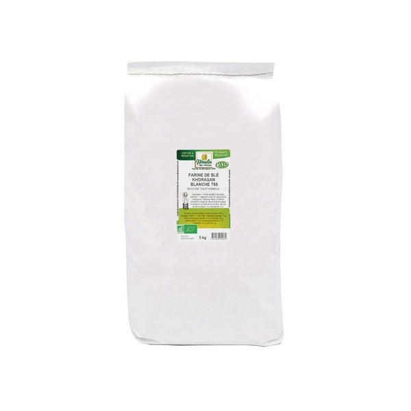 Farine de blé khorasan blanche t65 bio Vrac (origine Italie, France) - 5 kg