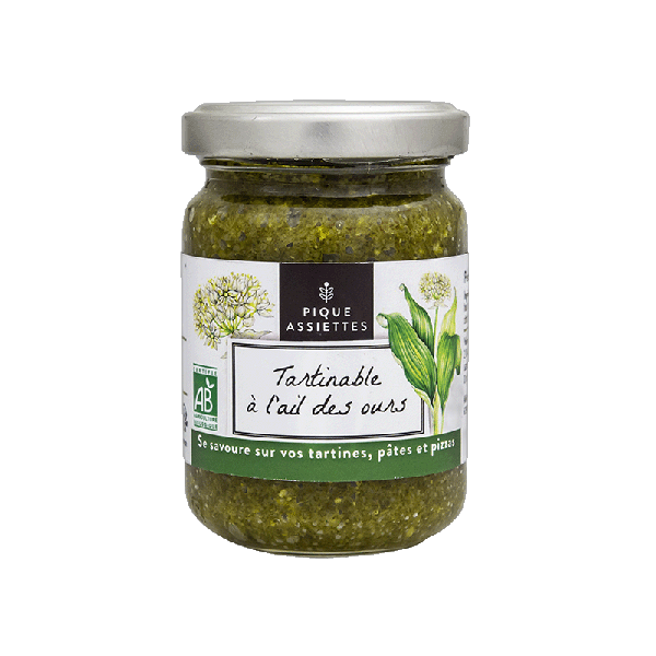 Tartinable à l'ail des ours bio - 120 g
