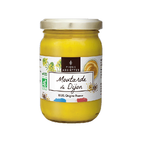 Moutarde de Dijon 100% origine France bio - 200 g
