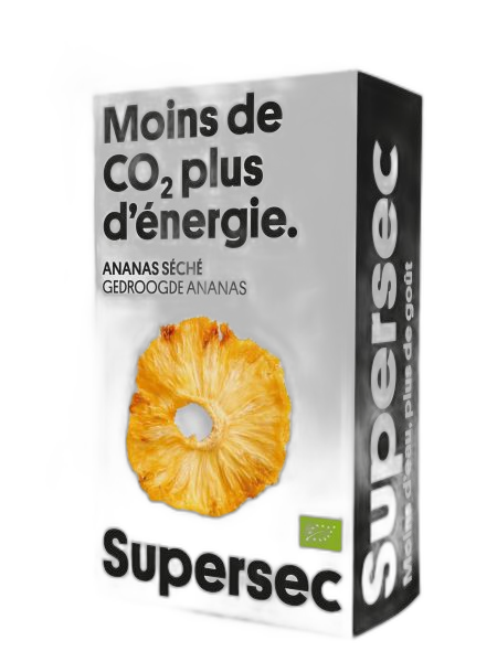 Ananas séchés bio (origine Afrique) - 80 g