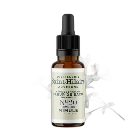 fleur de bach mimule n¬∞20 bio (mimulus) - 20 ml