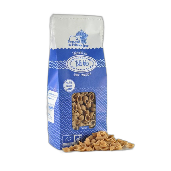 Conchiglie blé ancien semi complet bio - 500 g