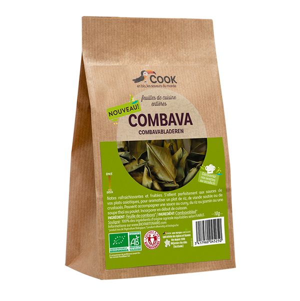 Combava en feuilles biopartenaire (origine Madagascar) - 10 g