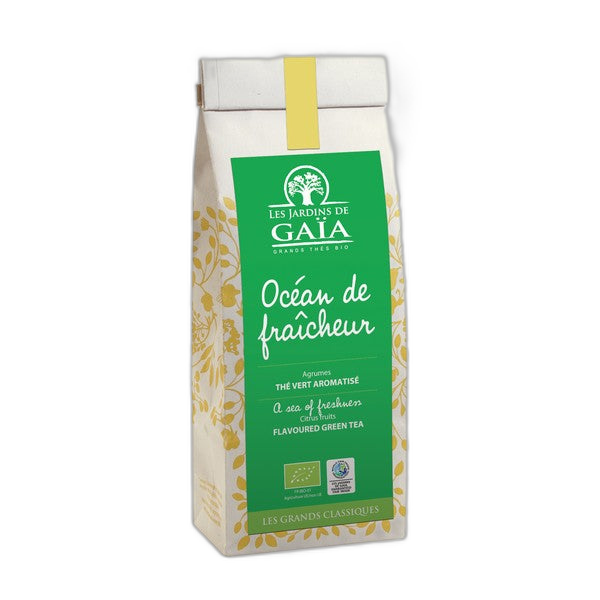 Th√© vert bio oc√©an de fra√Æcheur (agrumes) - 100 g