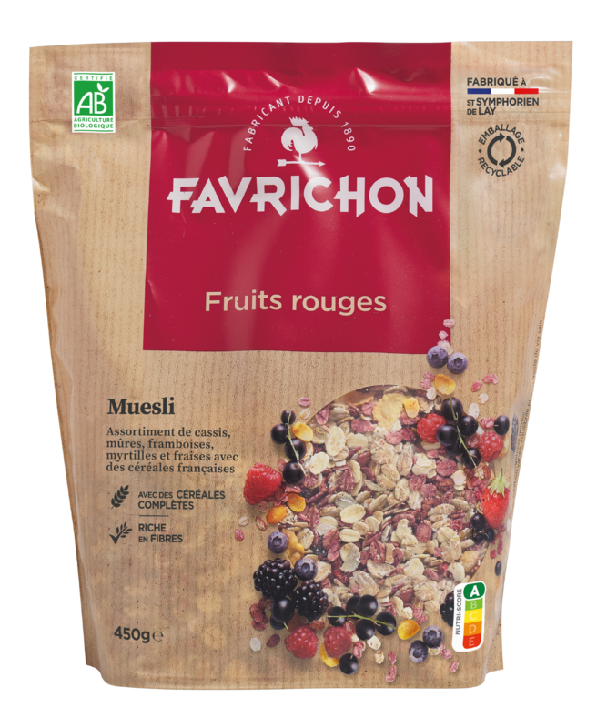 Muesli fruits rouges - 450 g