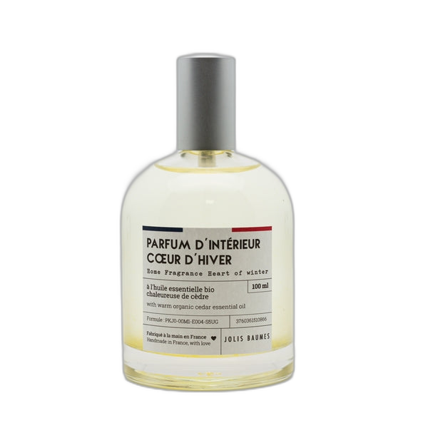 Parfum d'intérieur naturel coeur d'hiver made in france - 100 ml