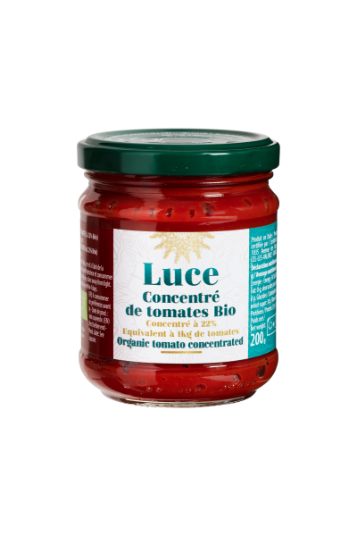 Concentré tomates 22% bio (origine Italie) - 200 g