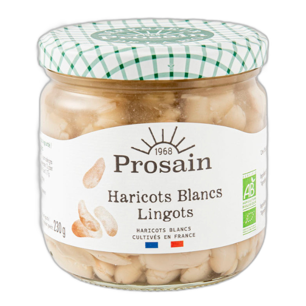 Haricots blancs lingots bio - 345 g