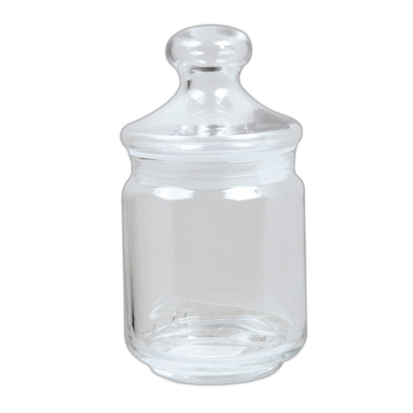 Bonbonnière pot couvercle verre - 28 cl