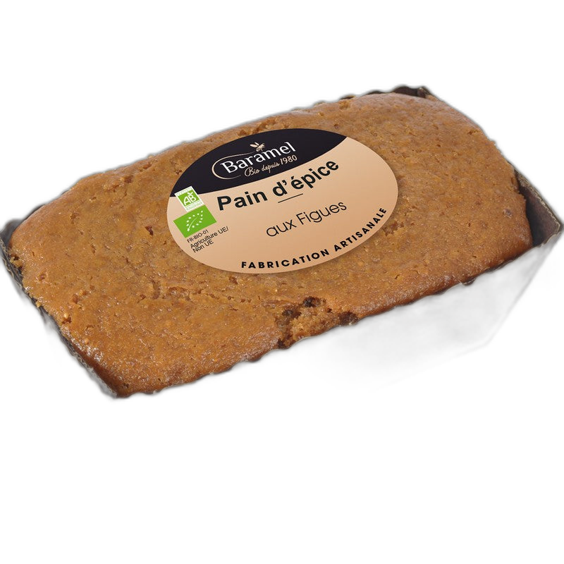 Pain d'épice aux figues bio - 300 g