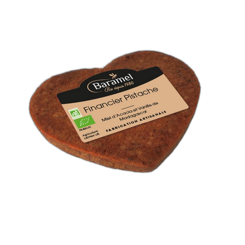Financier à la pistaches bio - 70 g