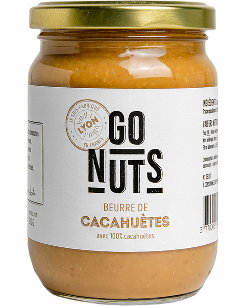 Beurre de cacahuètes bio (origine Egypte) - 270 g