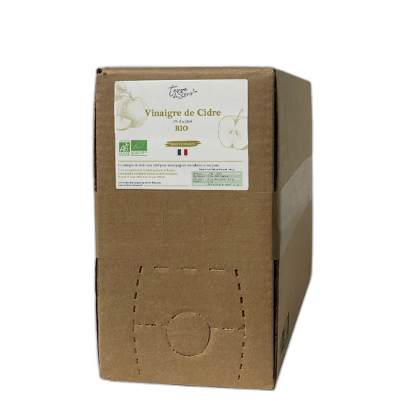 Vinaigre de cidre bio (origine france) Vrac - 10 L