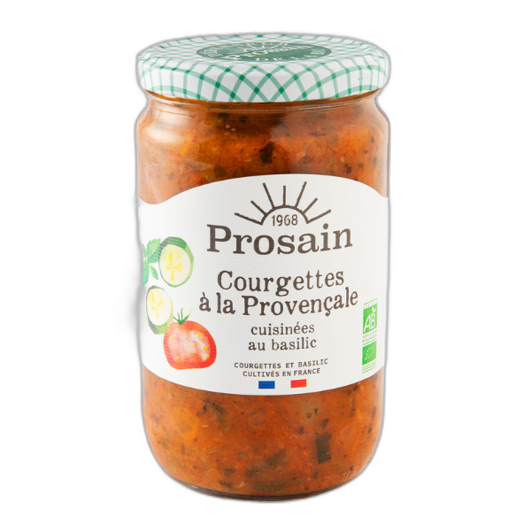 Courgettes a la provencale bio - 650 g