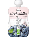 Gourde compote myrtille bio - 120 g