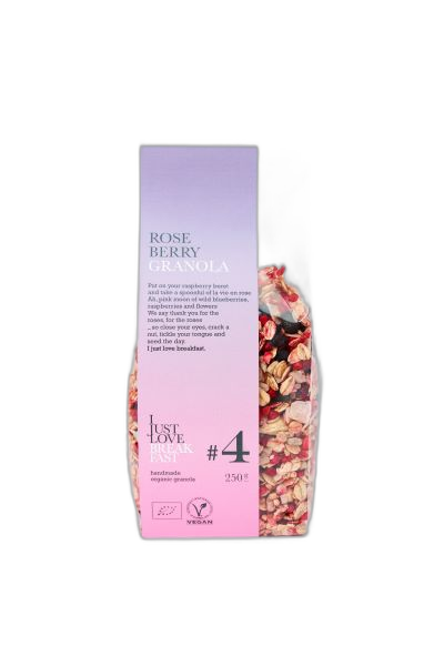 Granola rose berry bio (édition 4) - 250 g