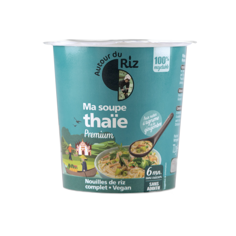 Cup veggie premium ma soupe thaïe bio - 72 g