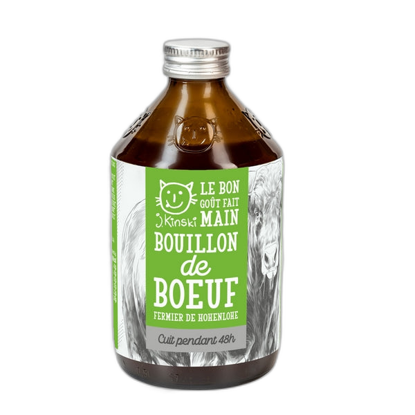 Bouillon de boeuf bio - 525mL