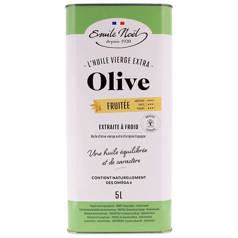 Huile d'olive vierge extra fruitée bio Vrac - 5 l