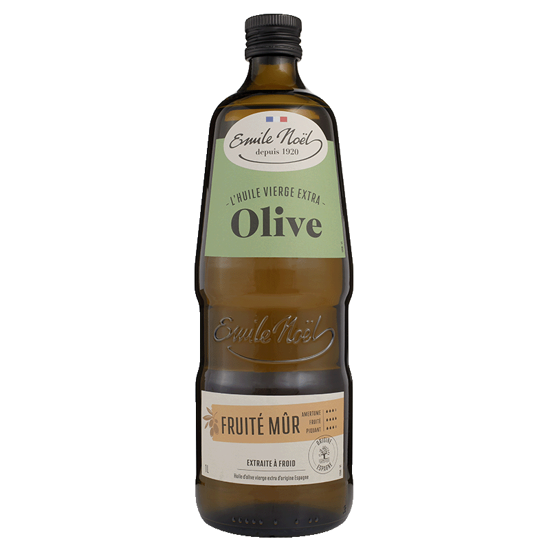 Huile d'olive vierge extra fruitée mûr bio - 1 l