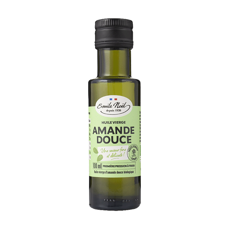 Huile vierge d'amande douce bio - 100 ml