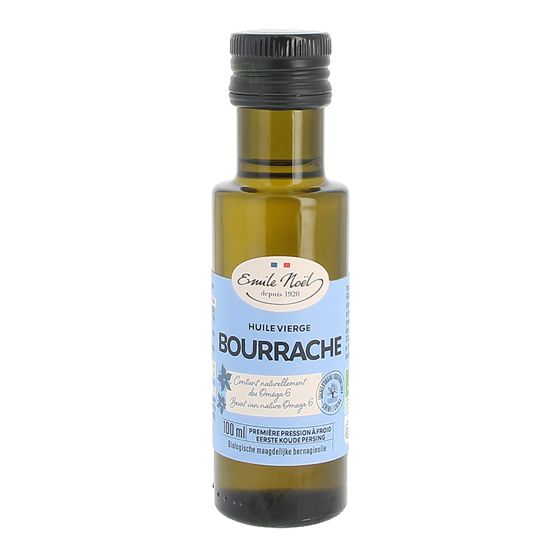 Huile vierge de bourrache bio - 100 ml