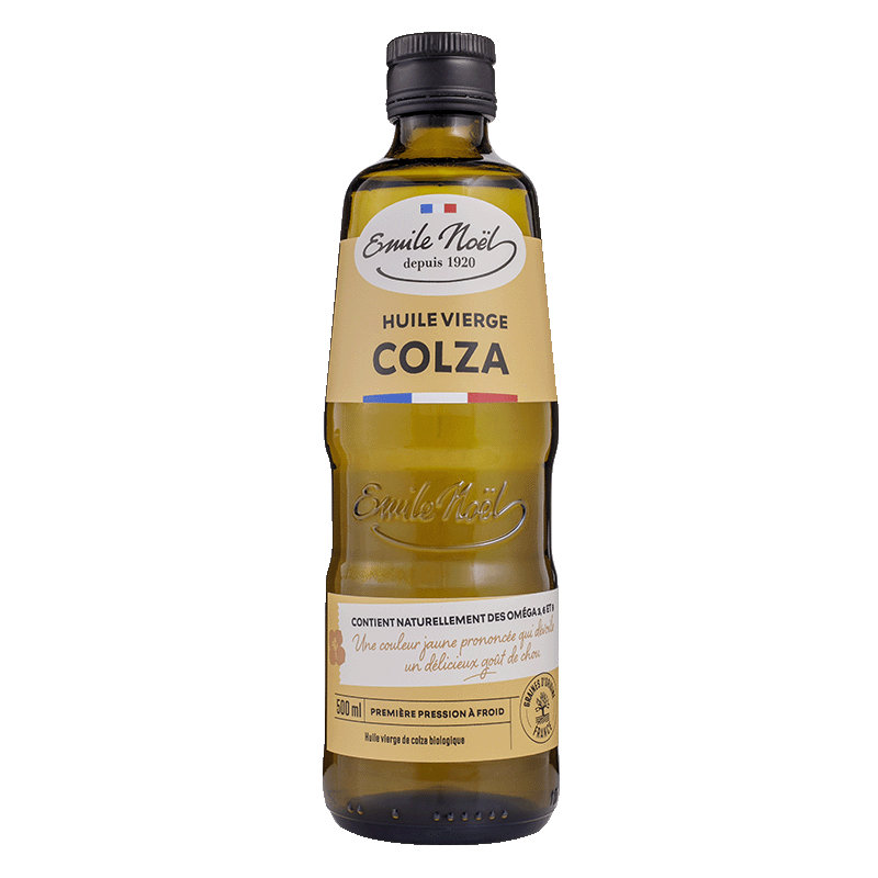 Huile vierge de colza bio france - 500 ml