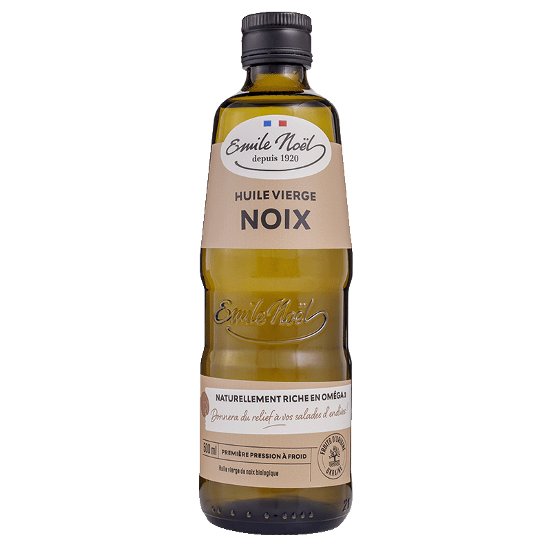 Huile vierge de noix bio - 500 ml