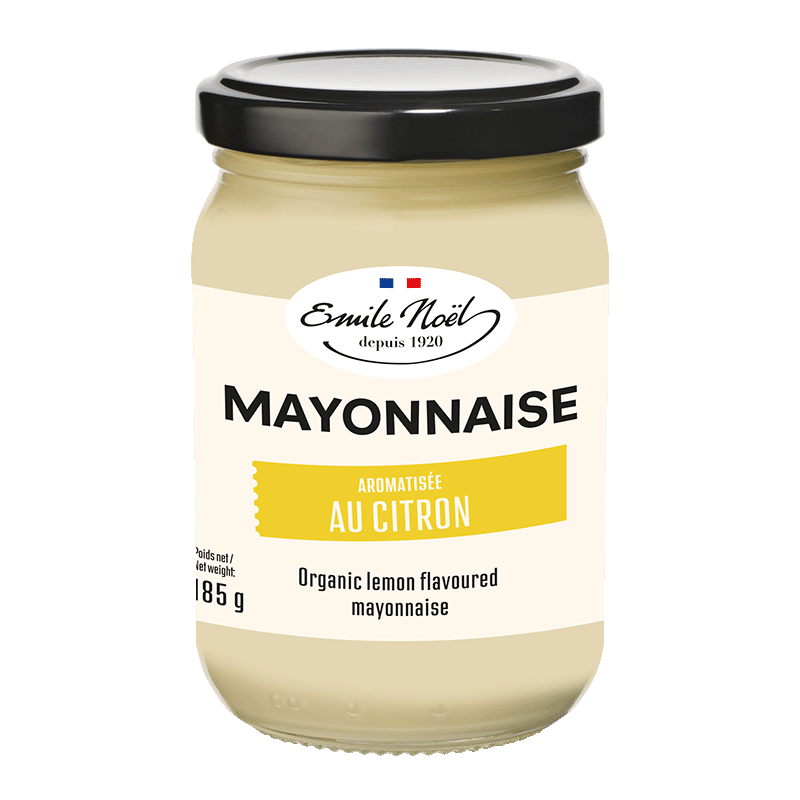 Mayonnaise aromatisée au citron bio - 185 g