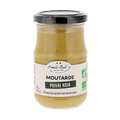 Moutarde poivre noir bio - 200 g