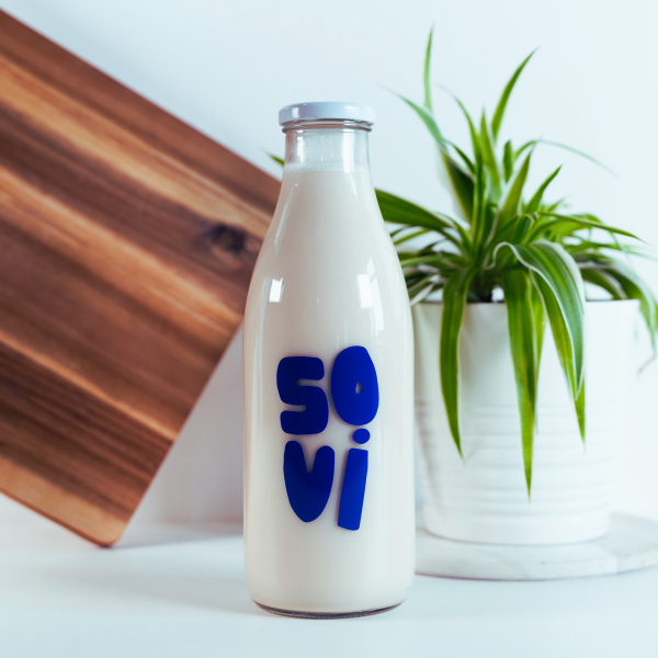 Bouteille vide pour boisson végétale à diluer - 1 L x 6