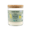 Bougie à la cire de soja fleur de coton & ylang ylang - 190 g