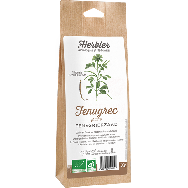 Fenugrec en graines biopartenaire (origine France) - 100 g