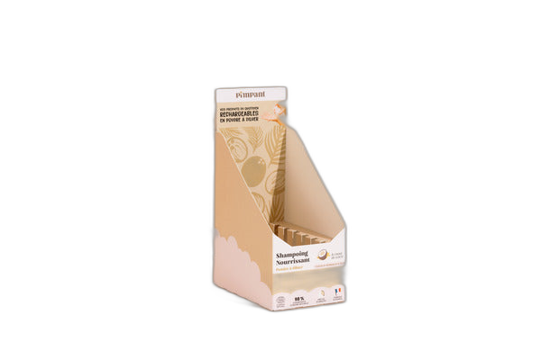 Display nu shampoing nourissant (peut contenir 6 stick)