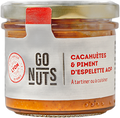Tartinable cacahuètes piment d'espelette aop bio - 100 g