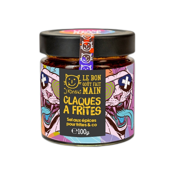 Claques à frites (sel aux épices pour frites) - 100 g