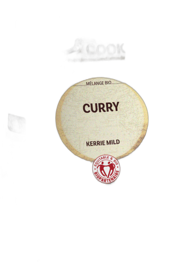 Curry biopartenaire (sachet économique) - 100g