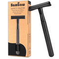 Rasoir de sûreté en métal (noir)
