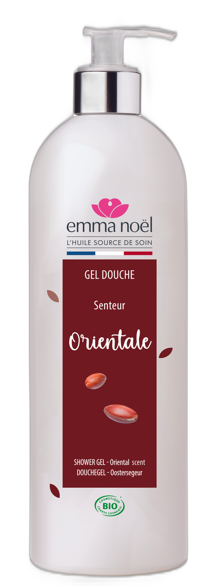 Gel douche huile d'argan bio - 1 L