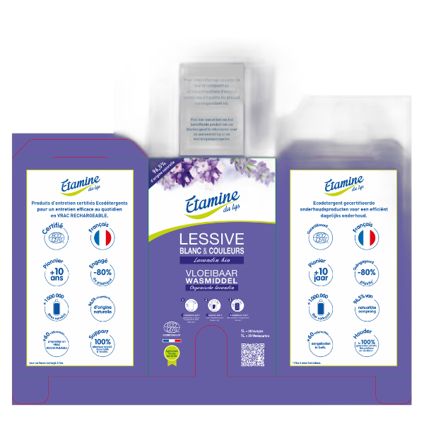 Casquette pour la lessive lavandin 10 kg