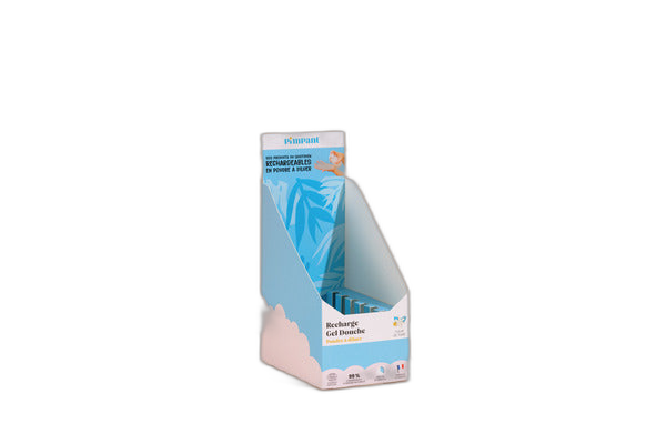 Display nu gel douche tiaré (peut contenir 6 stick)