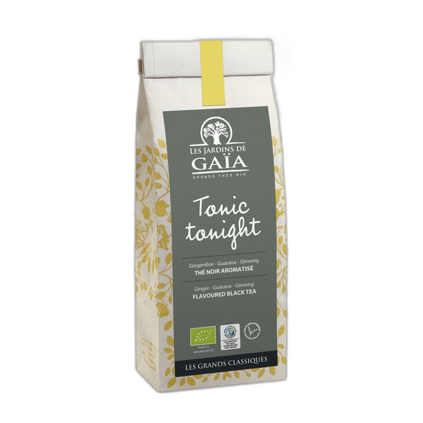 Th√© noir bio tonic tonight (gingembre guarana ginseng) - 100 g