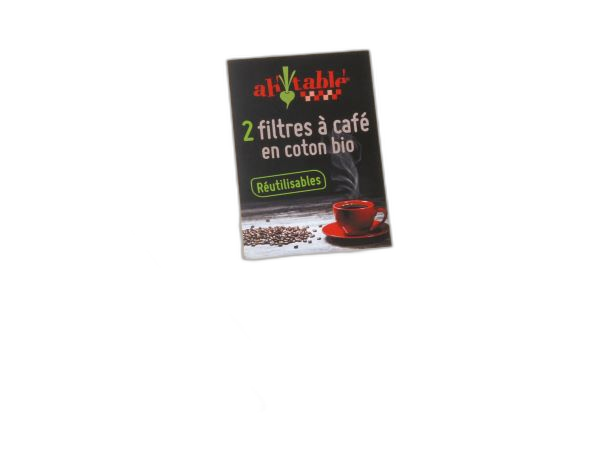 Filtres à café coton bio - Lot de 2